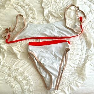 L Space high waist bikini set